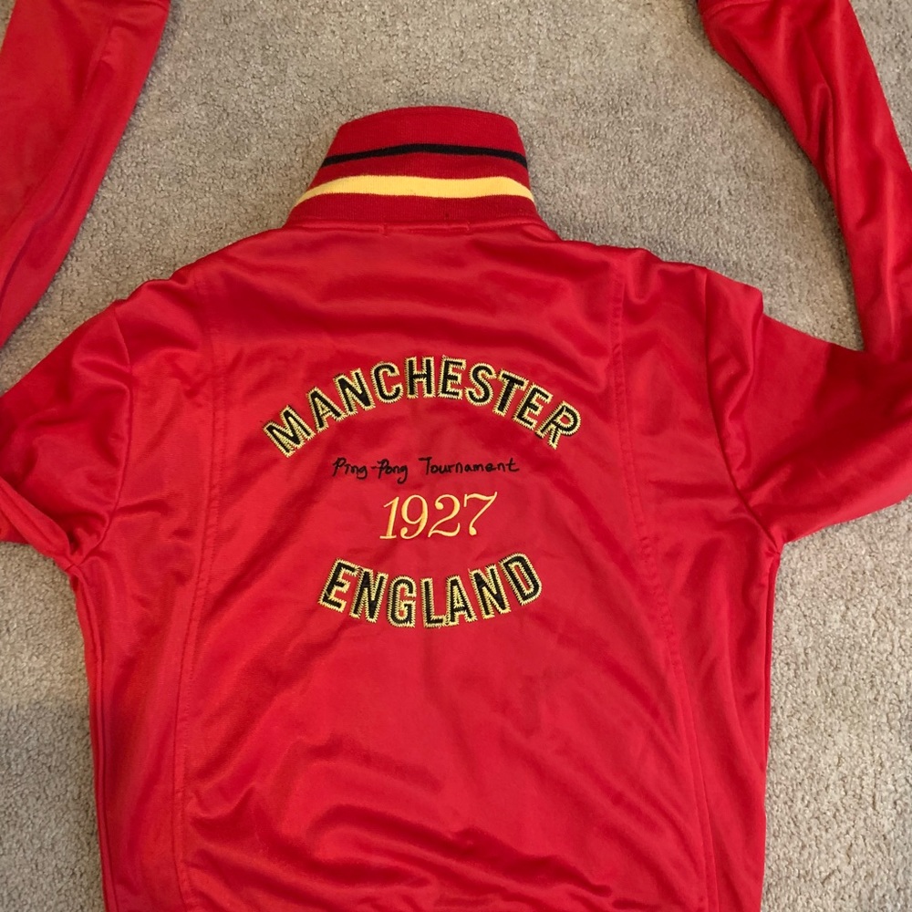 Red track jacket - Picture 3 of 4